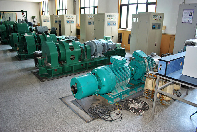 山城某热电厂使用我厂的YKK高压电机提供动力